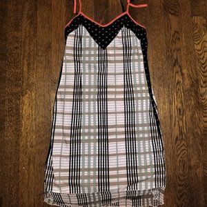 Pianurastudio Plaid Strap Dress - EU40
